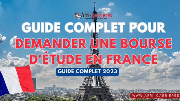 Guide complet pour demander une bourse detude en France