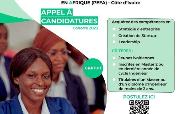 Inscription a la deuxieme cohorte du Programme dExcellence pour les Femmes en Afrique PEFA Cote dIvoire 1