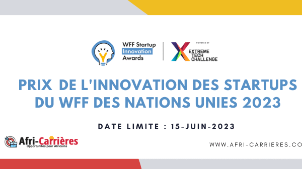 Prix de linnovation des startups du WFF des Nations Unies 2023 1
