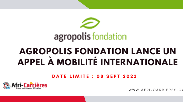 Agropolis Fondation lance un Appel a Mobilite Internationale 1