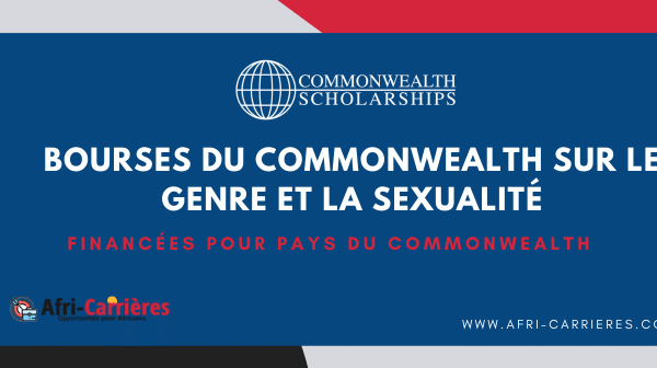 BOURSES DU COMMONWEALTH SUR LE GENRE ET LA SEXUALITE 1