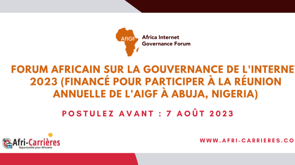 Forum africain sur la gouvernance de lInternet 2023 finance pour participer a la reunion annuelle de lAIGF a Abuja Nigeria 1