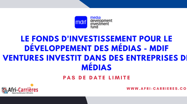 Le Fonds dinvestissement pour le developpement des medias MDIF Ventures investit dans des entreprises de medias 1