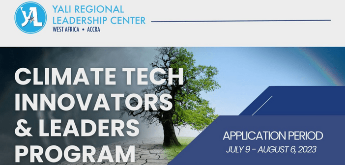 Postulez au programme Climate Tech Innovators and Leaders 2023