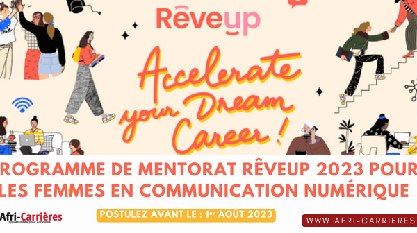 Programme de mentorat ReveUp 2023 pour les femmes en communication numerique 1