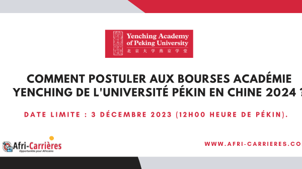 Comment Postuler aux Bourses Academie Yenching de lUniversite Pekin en Chine 2024 1 1