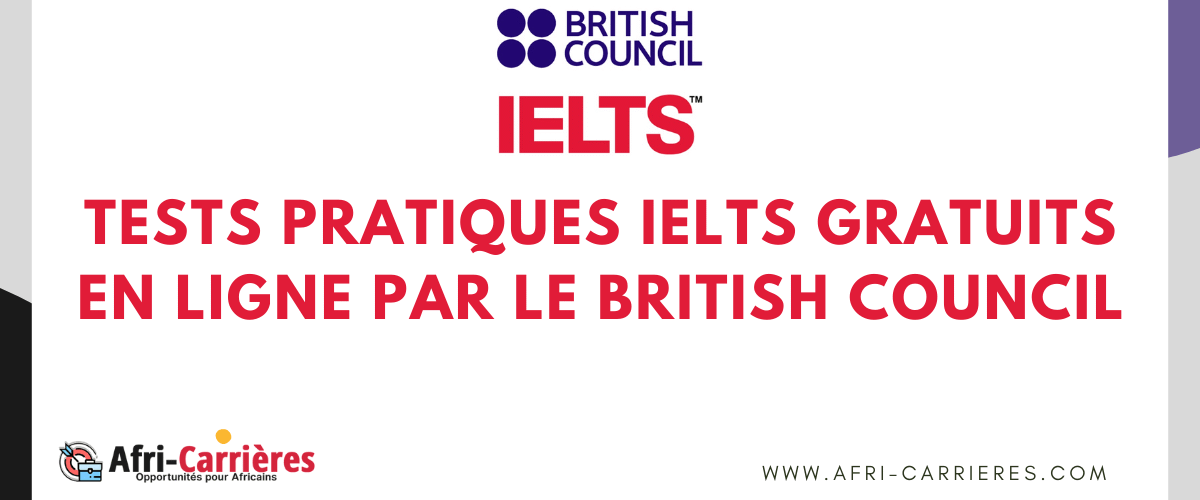 Tests pratiques IELTS gratuits en ligne par le British Council 1