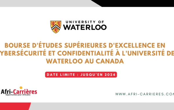 Bourses en cybersecurite Universite de Waterloo 1