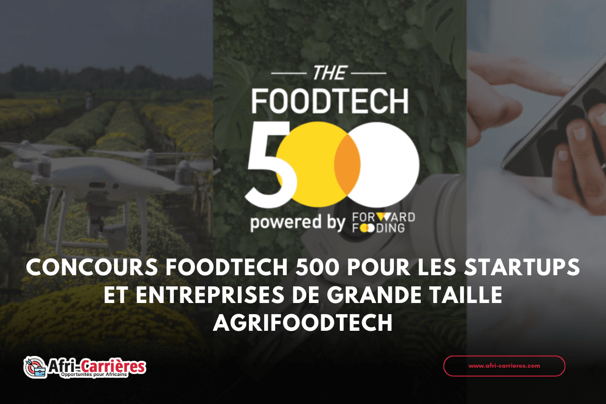 Concours FoodTech 500 pour les startups et entreprises de grande taille AgriFoodTech 1