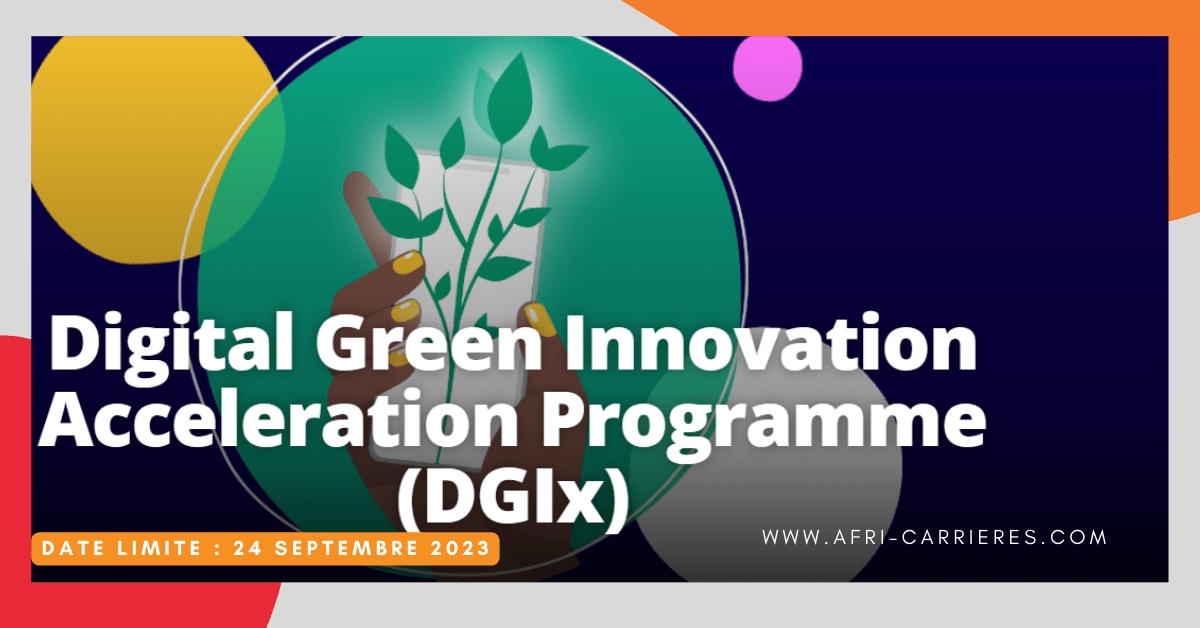 Digital Green Innovation Acceleration Programme