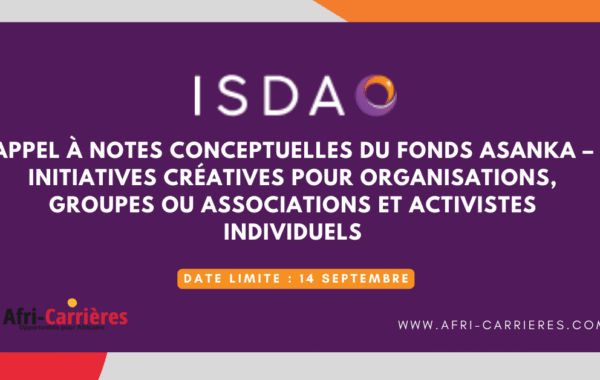 Fonds ASANKA Initiatives Creatives 1