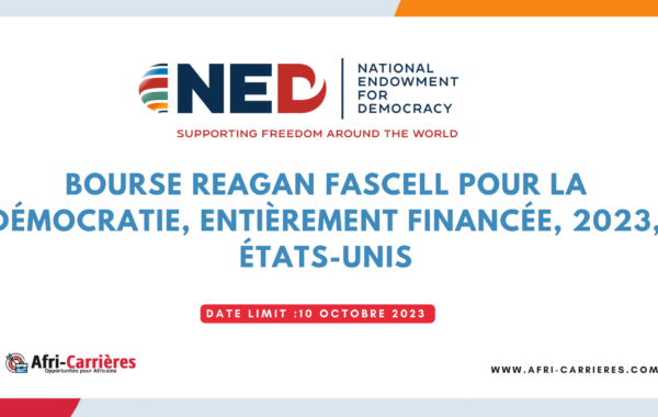 Bourse Reagan Fascell pour la democratie