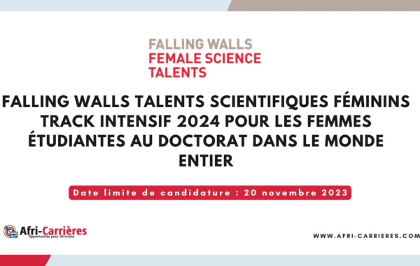 Falling Walls Talents scientifiques 1