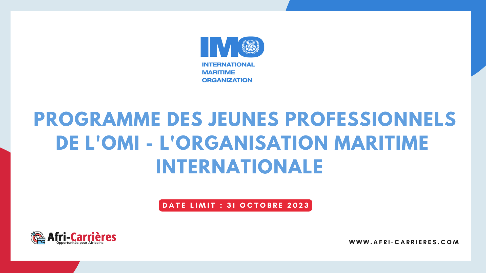 programme des jeunes professionnels de lOMI