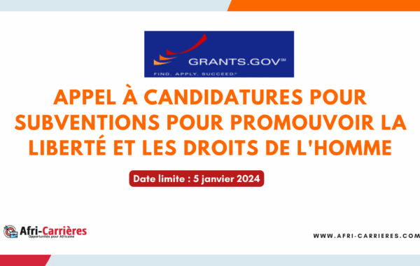 subventions pour promouvoir la liberte et les droits de lhomme 1