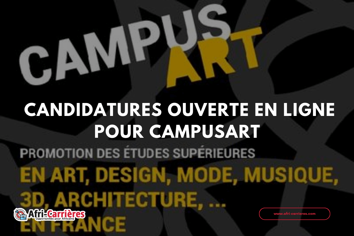Appel a candidatures CampusArt Campus France 1
