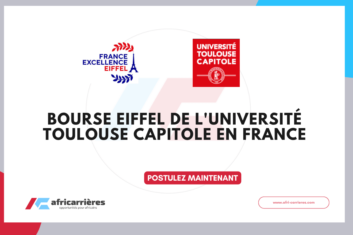 Bourse Eiffel 2026 2027 de lUniversite Toulouse Capitole en France