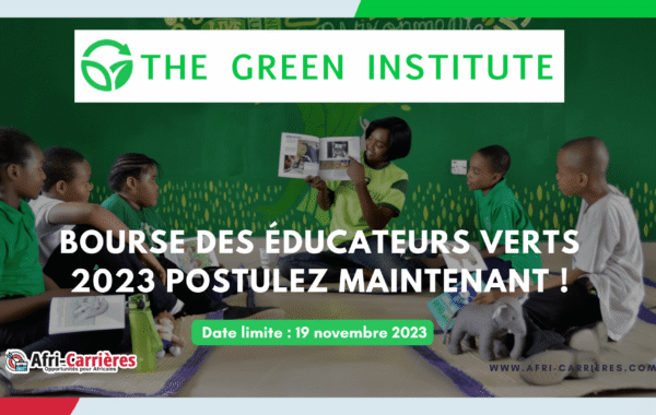 Bourse des educateurs verts 1