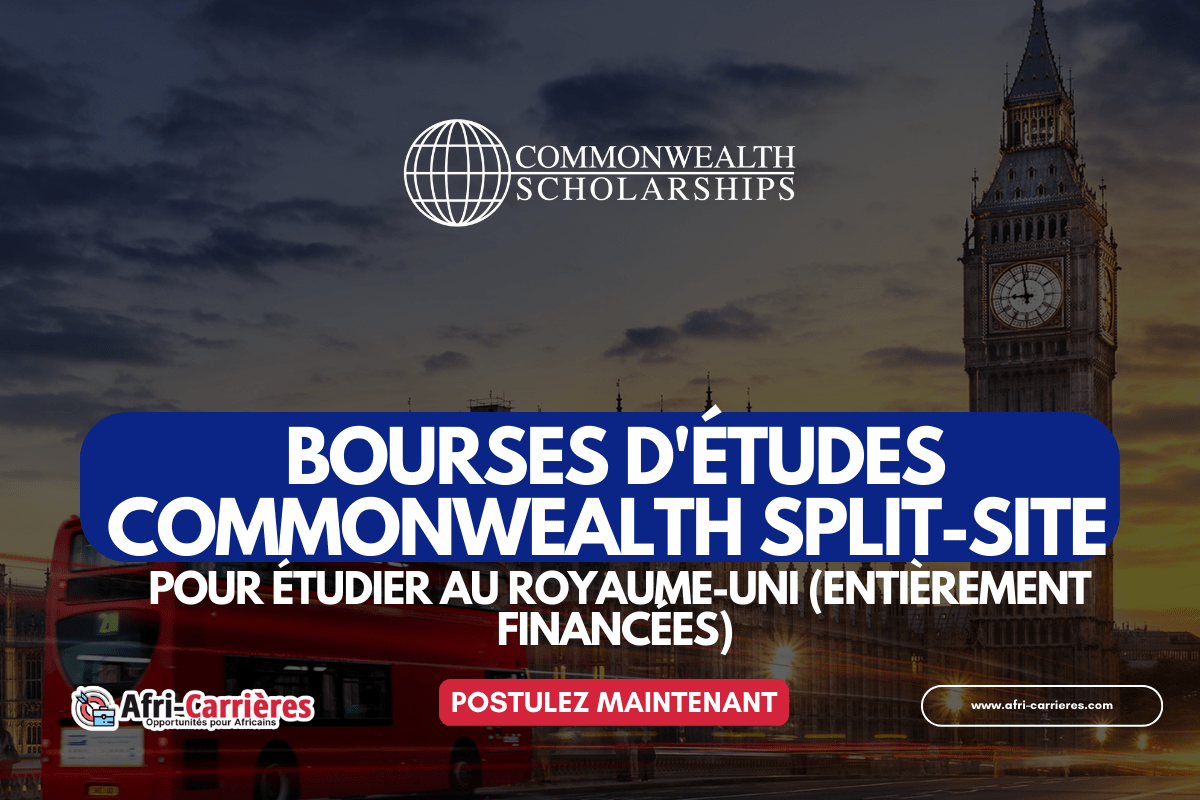 Bourses Commonwealth Split site pour etudier au Royaume Uni entierement financees