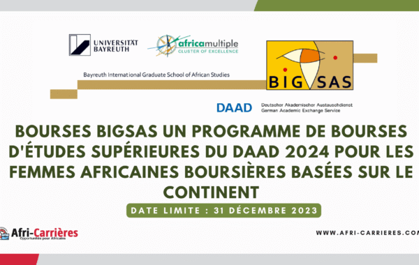 Bourses detudes BIGSAS 2024 1
