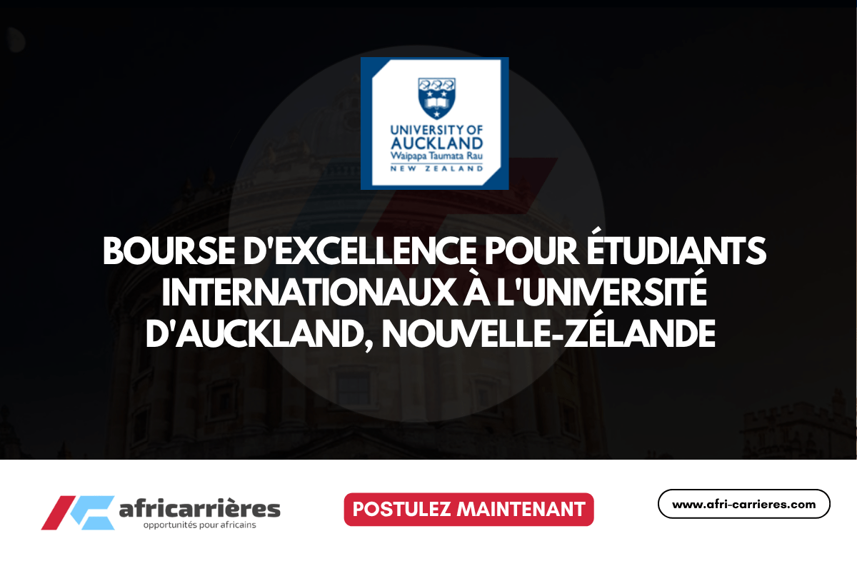 bourse detudes Universite dAuckland 2026 pour etudiants