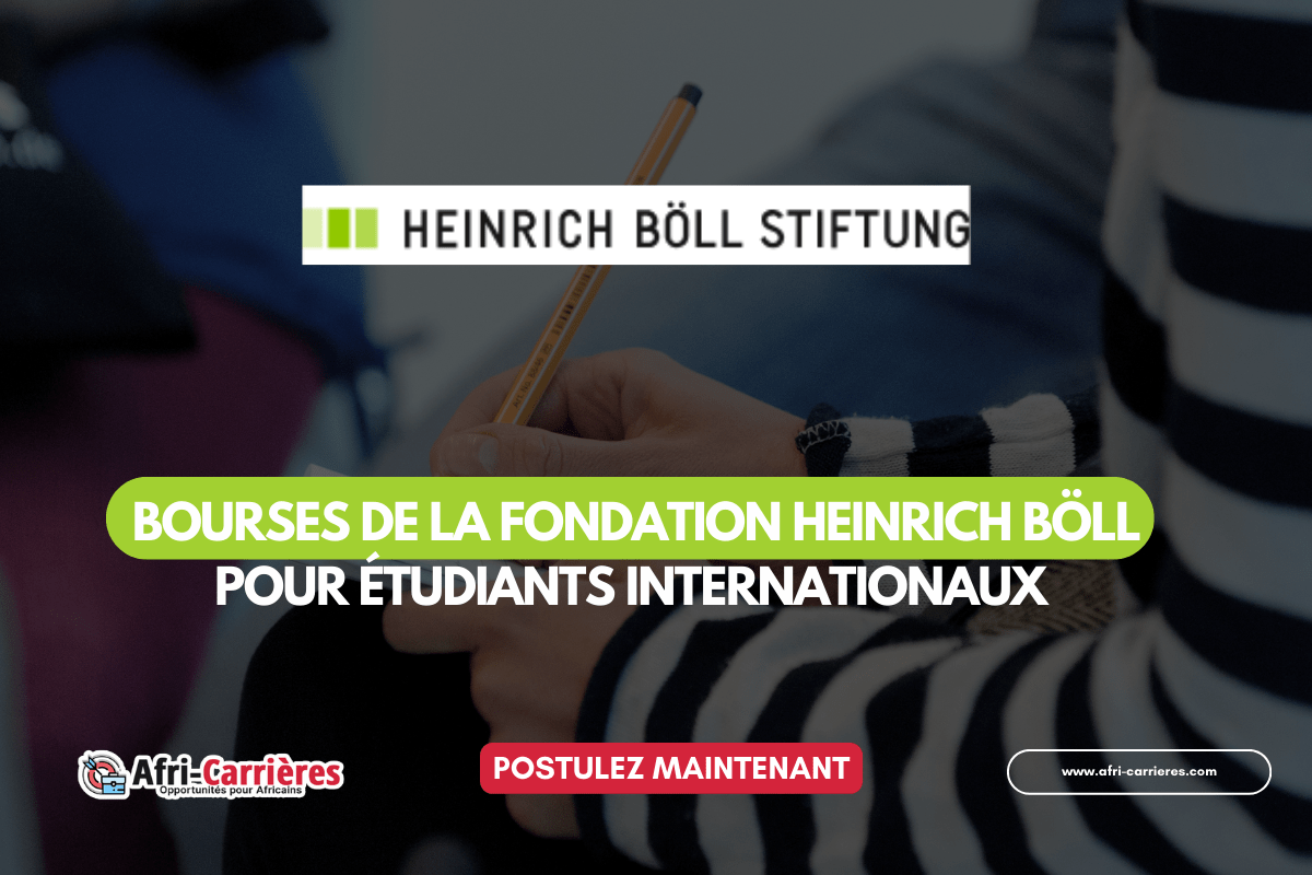 bourses Fondation Heinrich Boll 2025 pour etudiant etrangers