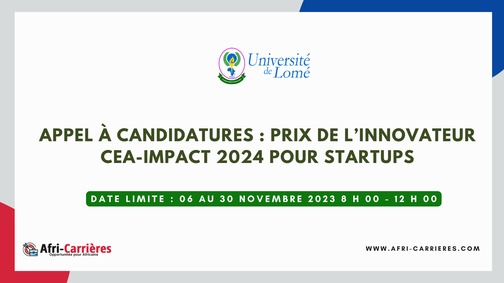 prix de linnovateur CEA Impact 2024