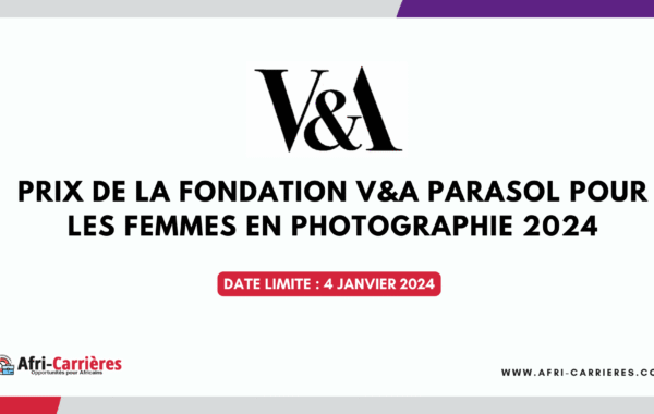 Prix de la Fondation VA Parasol pour les femmes en photographie 2024