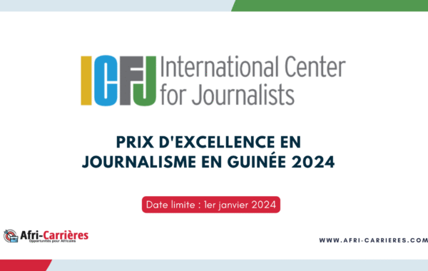 Prix dExcellence en Journalisme en Guinee 1