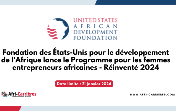 Programme pour les femmes entrepreneurs africaines