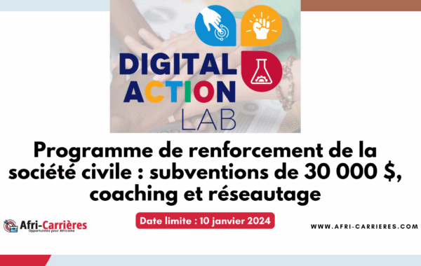 programme Digital Action Lab DAL 1