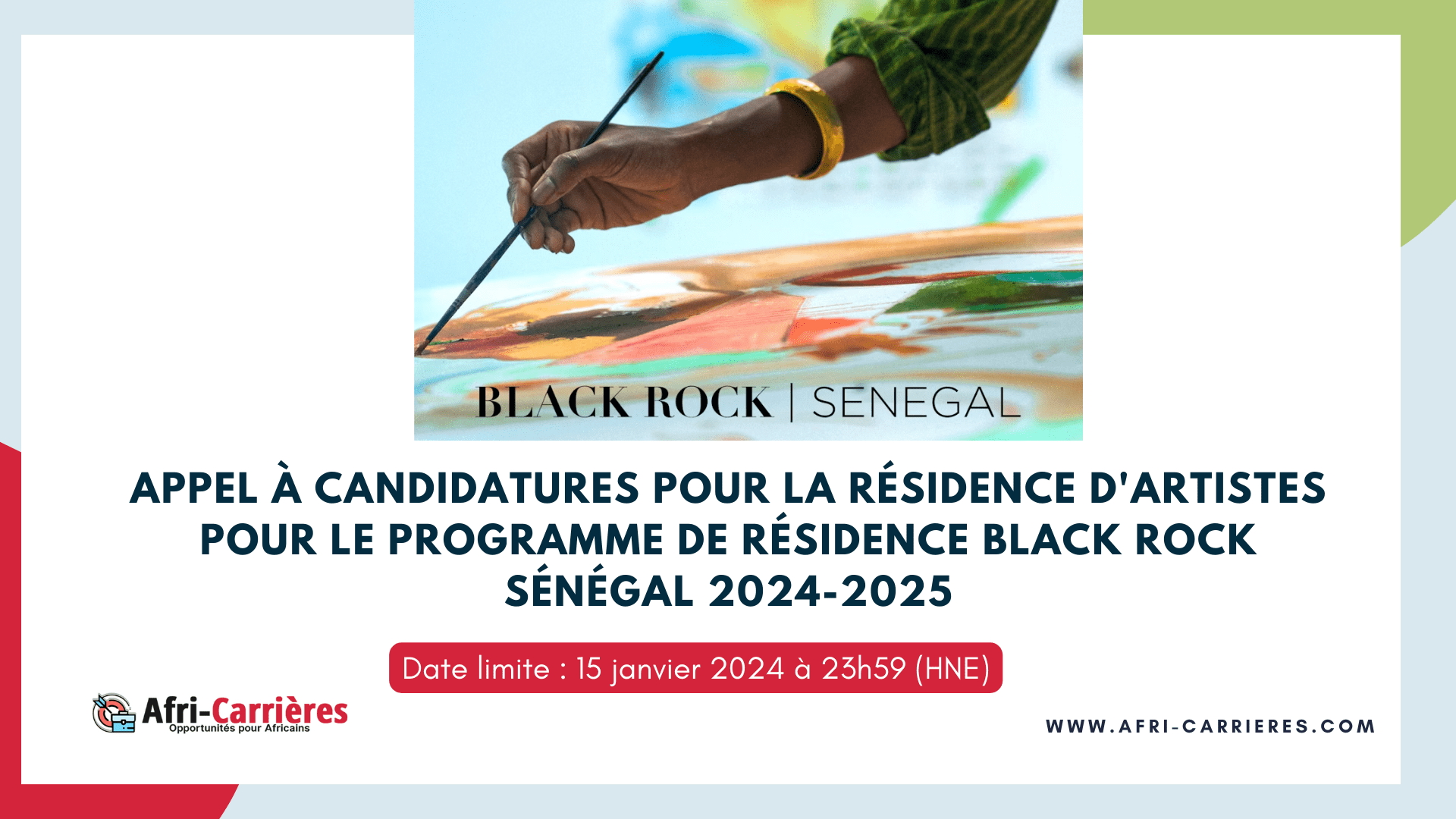 programme de residence Black Rock