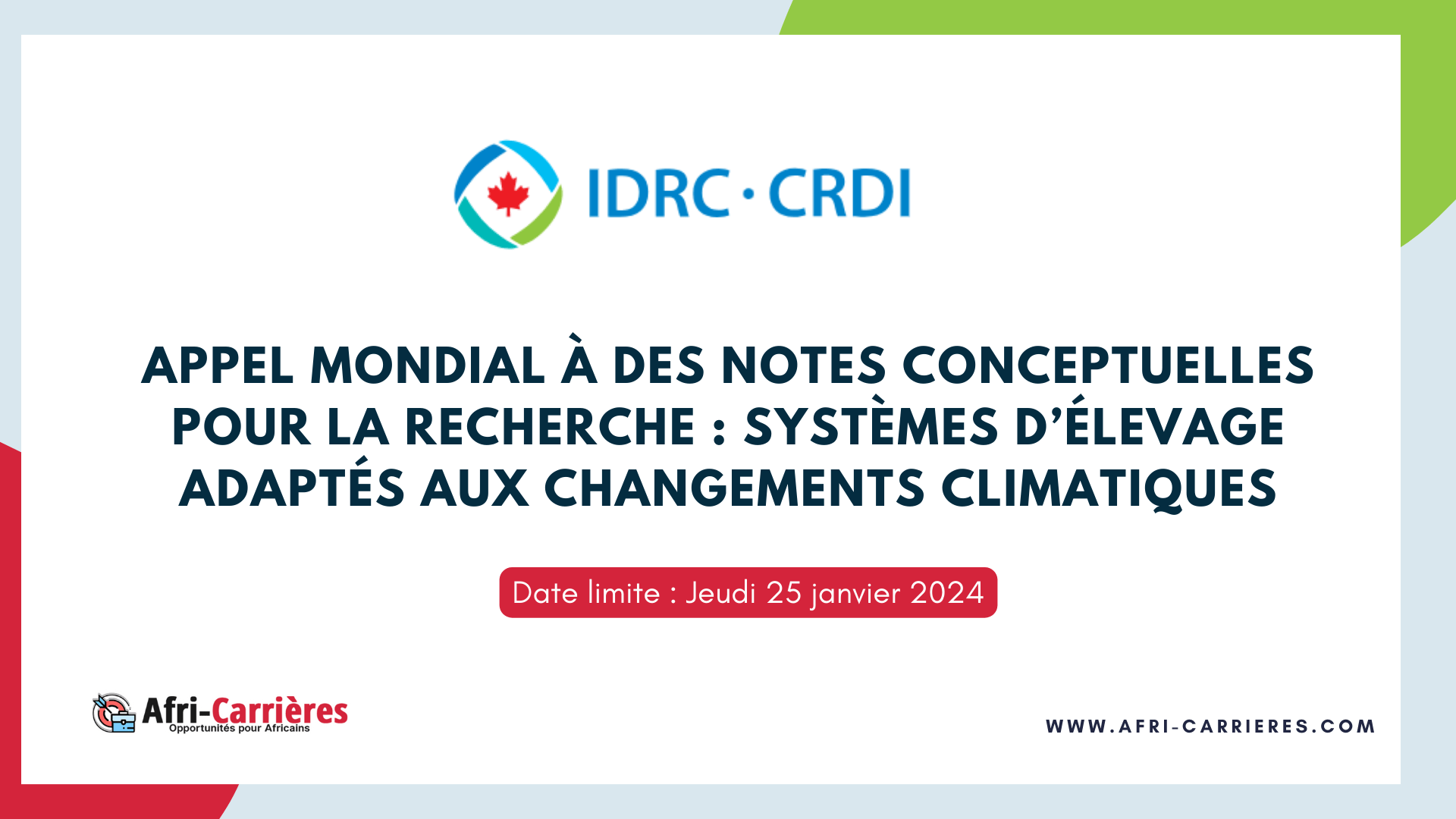 subvention Systemes alimentaires resilients au climat