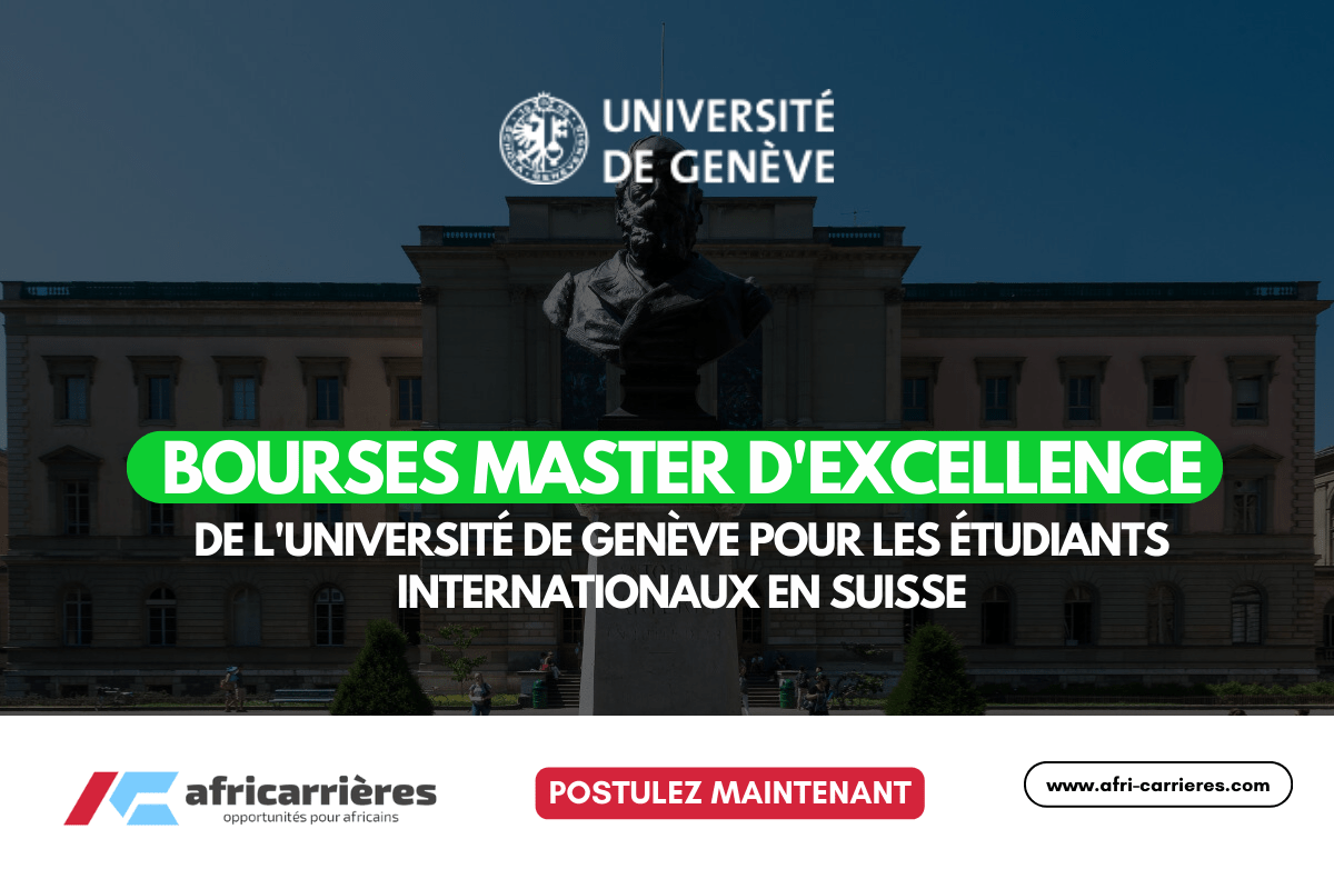 Bourses dexcellence de master 2025 en suisse pour etrangers