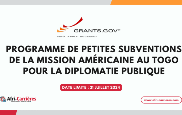 petites subventions en diplomatie publique