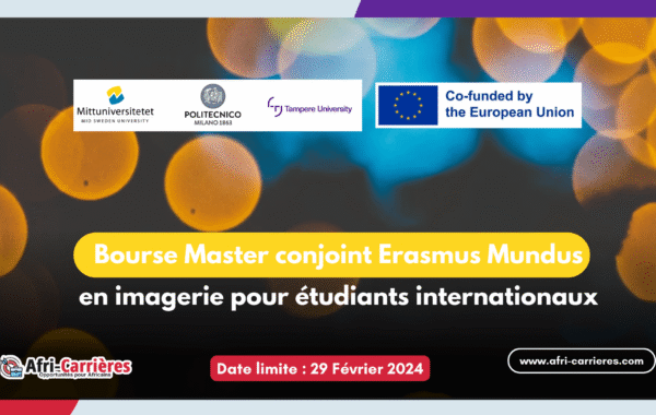 Bourse Master conjoint Erasmus Mundus en Imagerie 1