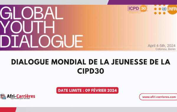 Dialogue Mondial de la Jeunesse de la CIPD30