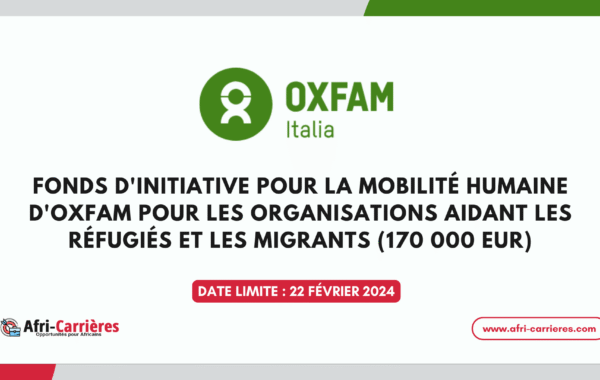 Oxfam Human Mobility Initiative Fund 2 1