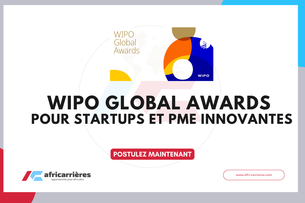 WIPO Global Awards 2026 – Appel a candidatures pour startups et PME innovantes