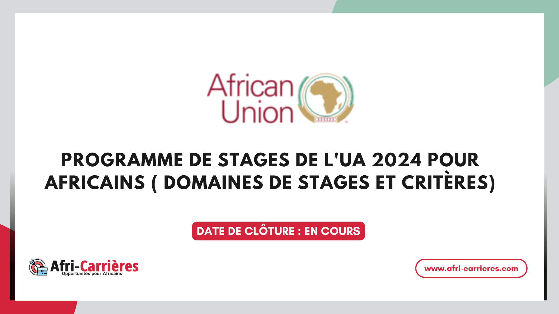 programme de stages de lUA