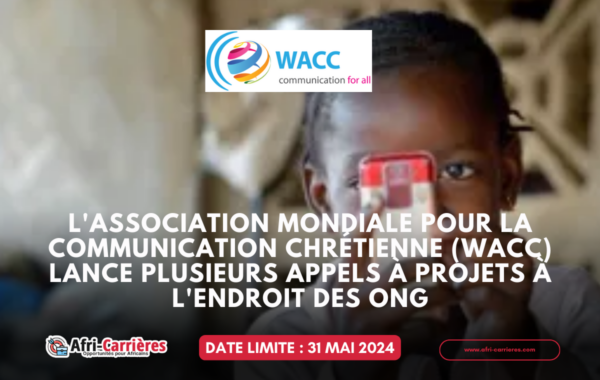 Appel a projets WACC 2024 2025