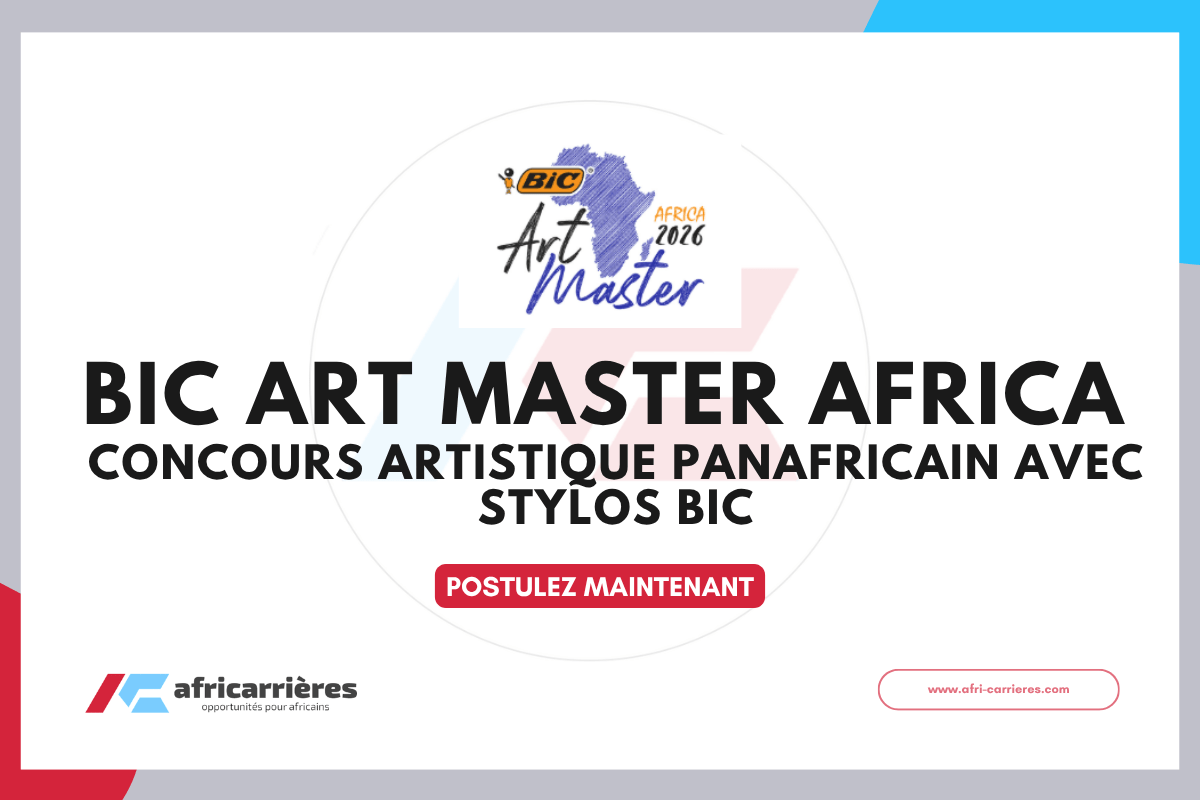 BIC Art Master Africa Concours artistique panafricain avec stylos BIC 2026