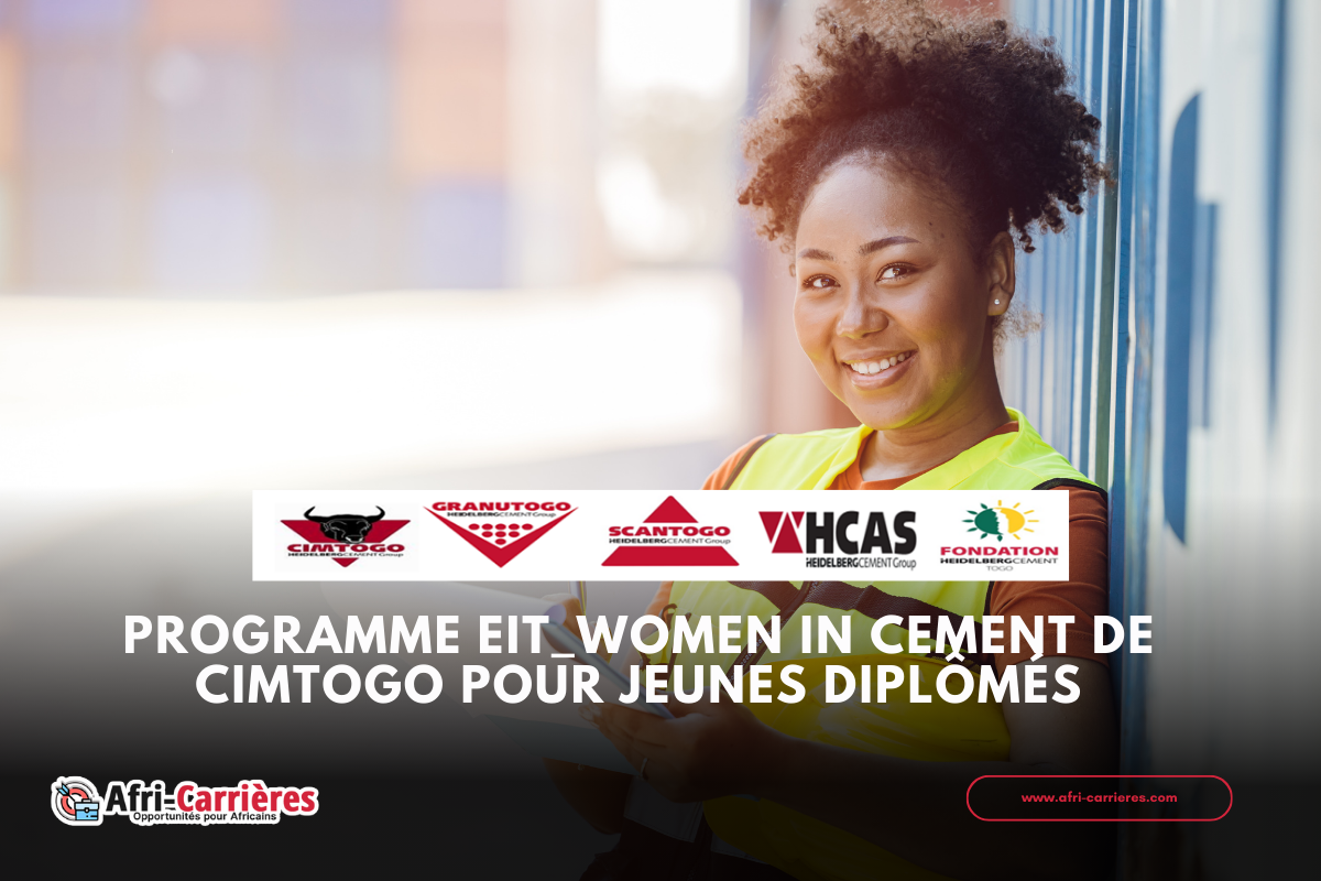 Programme WOMEN IN CEMENT de CIMTOGO pour jeunes diplomes
