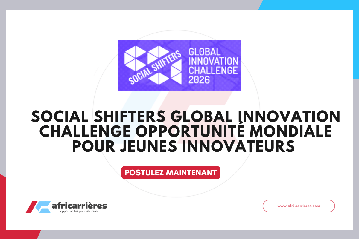 Social Shifters Global Innovation Challenge 2026 Opportunite mondiale pour jeunes innovateurs