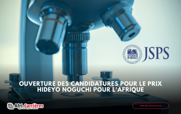 candidatures pour le Prix Hideyo Noguchi pour lAfrique
