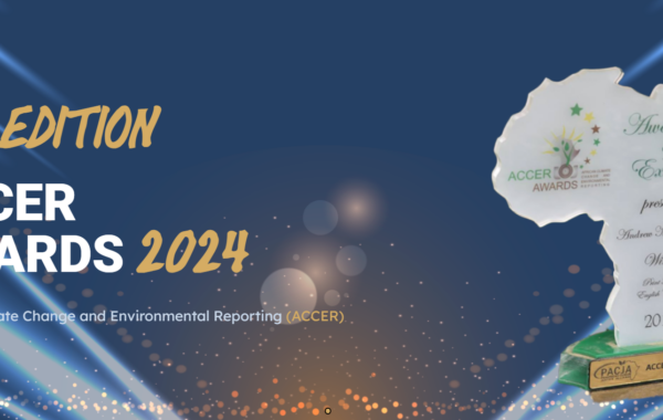 ACCER Awards 2024 pour le changement climatique et lenvironnement en Afrique