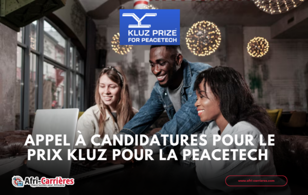 Appel a candidatures pour le Prix Kluz pour la PeaceTech 2024