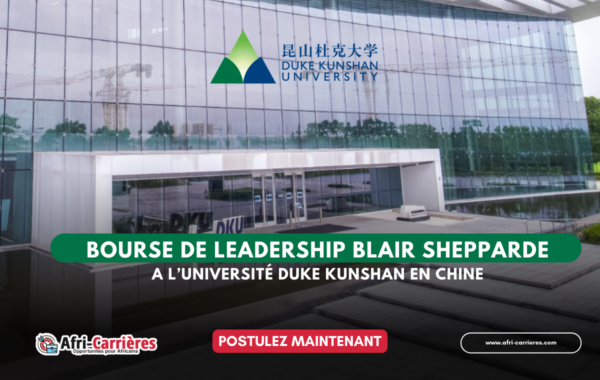 Bourse de leadership Blair Shepparde