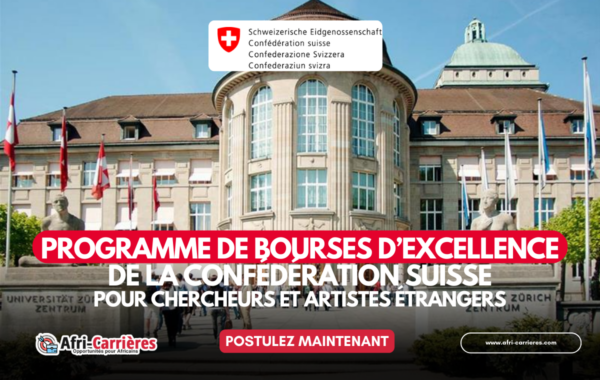 PROGRAMME DE Bourses dexcellence de la Confederation suisse