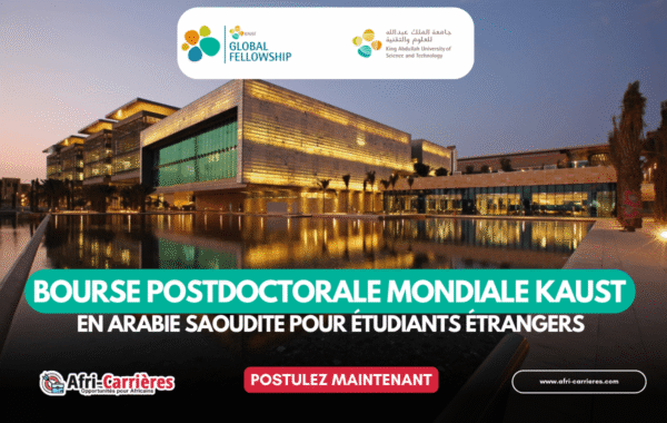 Programme de Bourse postdoctorale mondiale KAUST en Arabie Saoudite